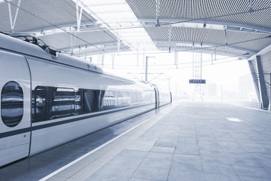 高铁站站台建筑