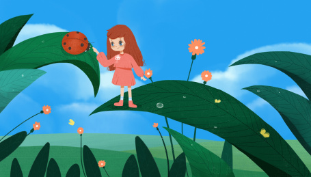 二十四节气惊蛰插画