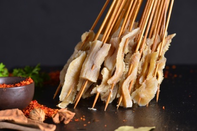 一把四川串串香自烀毛肚自制