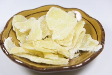 营养丰富的传统美食姜糖片果脯