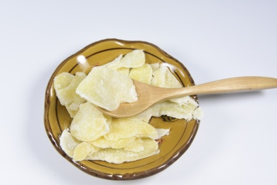 营养丰富的传统美食姜糖片果脯