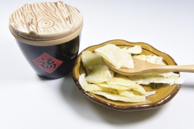 营养丰富的传统美食姜糖片果脯