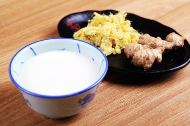 姜撞奶姜埋奶 广东特色传统甜点小吃糖水