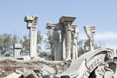 北京圆明园遗址