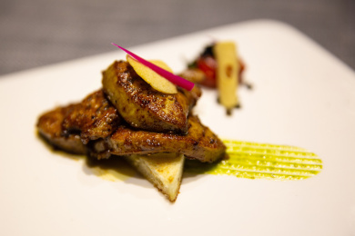 肥美的鹅肝美味