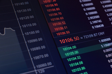 股票证券交易屏幕背景