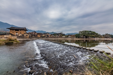 福建省漳州市南靖县云水谣影视基地环境