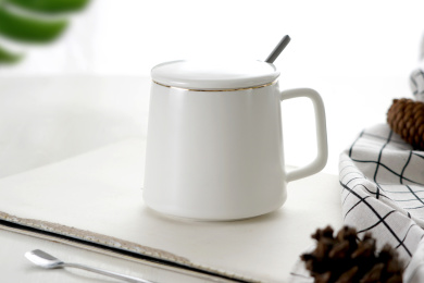 磨砂陶瓷咖啡杯饮水杯马克杯