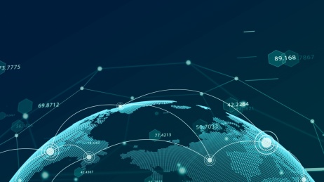 全球互联跨境支付大数据通讯背景