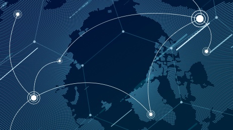 全球互联跨境支付大数据通讯背景