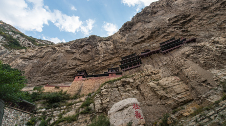 中国山西大同浑源悬空寺