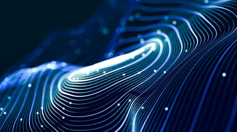 线条感BigData企业大数据未来抽象科技感背景图