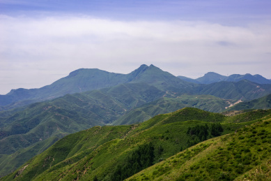 中国山西省忻州市代县北20公里处的雁门山风景