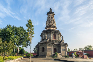 中国河北省正定县广惠寺华塔