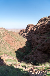 中国甘肃张掖平山湖大峡谷
