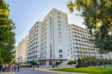 北京市中国人民大学校园风景品园宿舍