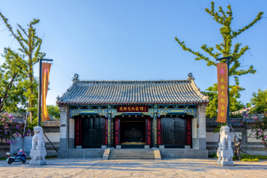 中国山东烟台蓬莱阁景区戚继光纪念馆
