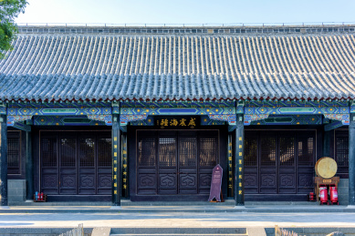 中国山东烟台蓬莱阁景区戚继光纪念馆