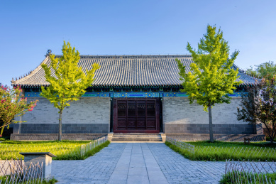 中国山东烟台蓬莱阁景区戚继光纪念馆