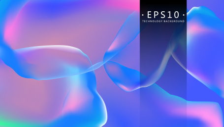 五颜六色的渐变效果、透明泡泡效果、彩色气泡、透明球体效果。