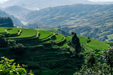 贵州省黔东南苗族侗族自治州黎平县肇兴侗寨风光