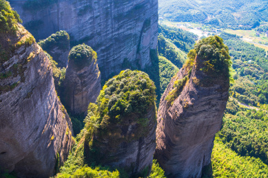 中国江西龙南县小武当山风景区