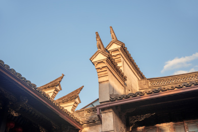 中国浙江宁波市天一阁古建筑
