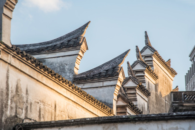 中国浙江宁波市天一阁古建筑