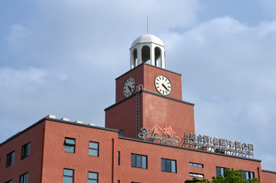 上海浦东新区金桥镇欧式建筑钟楼