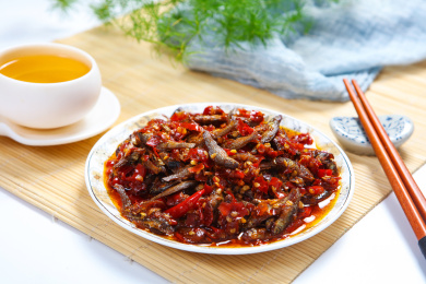 湖南特产小米辣剁椒小鱼干