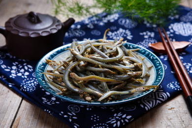 营养有机食材海产品小银鱼干