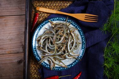 营养有机食材海产品小银鱼干