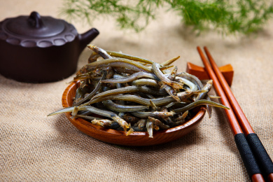 营养有机食材海产品小银鱼干