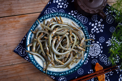 营养有机食材海产品小银鱼干