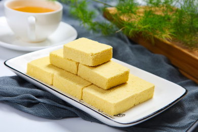 中式点心糕点杭州特产绿豆糕