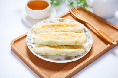 传统中式点心糕点老北京牛舌饼