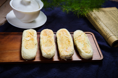 传统中式点心酥软可口的老北京牛舌饼