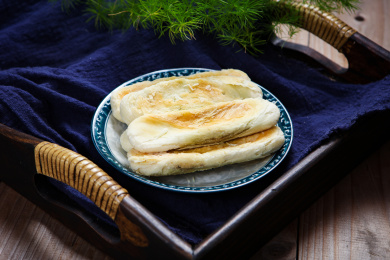 传统中式点心酥软可口的老北京牛舌饼