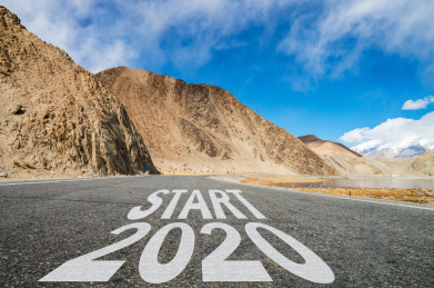 2020新年开始中国新疆喀什公路背景