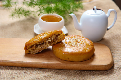 特色糕点馅饼广东化州特产拖罗饼