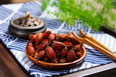 传统中医中药材卤料香料栀子果