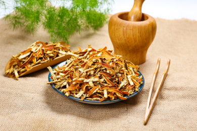传统中医学中草药香料陈皮
