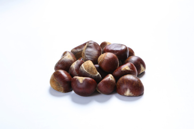 美味可口的新鲜有机栗子板栗