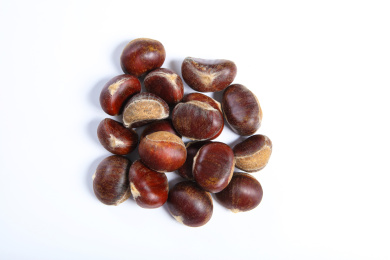 甜糯可口的新鲜有机板栗子