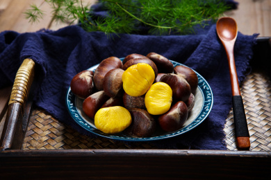 香糯美味的有机水果干果板栗