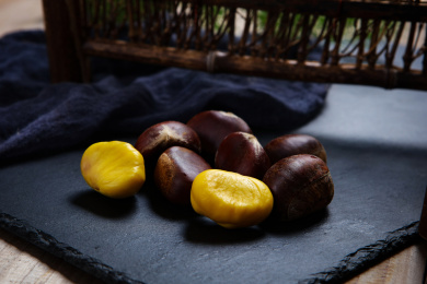 香糯美味的有机水果干果板栗