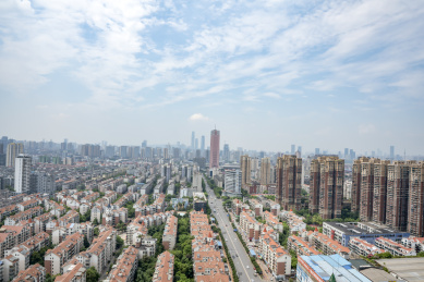 中国湖南长沙城市天际线