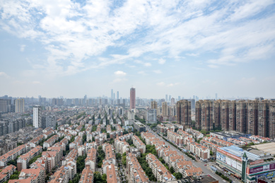 中国湖南长沙城市天际线