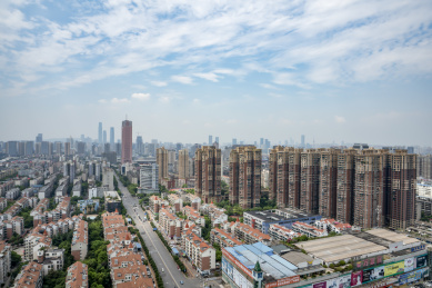 中国湖南长沙城市天际线