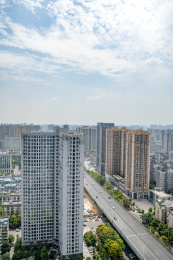 中国湖南长沙城市天际线